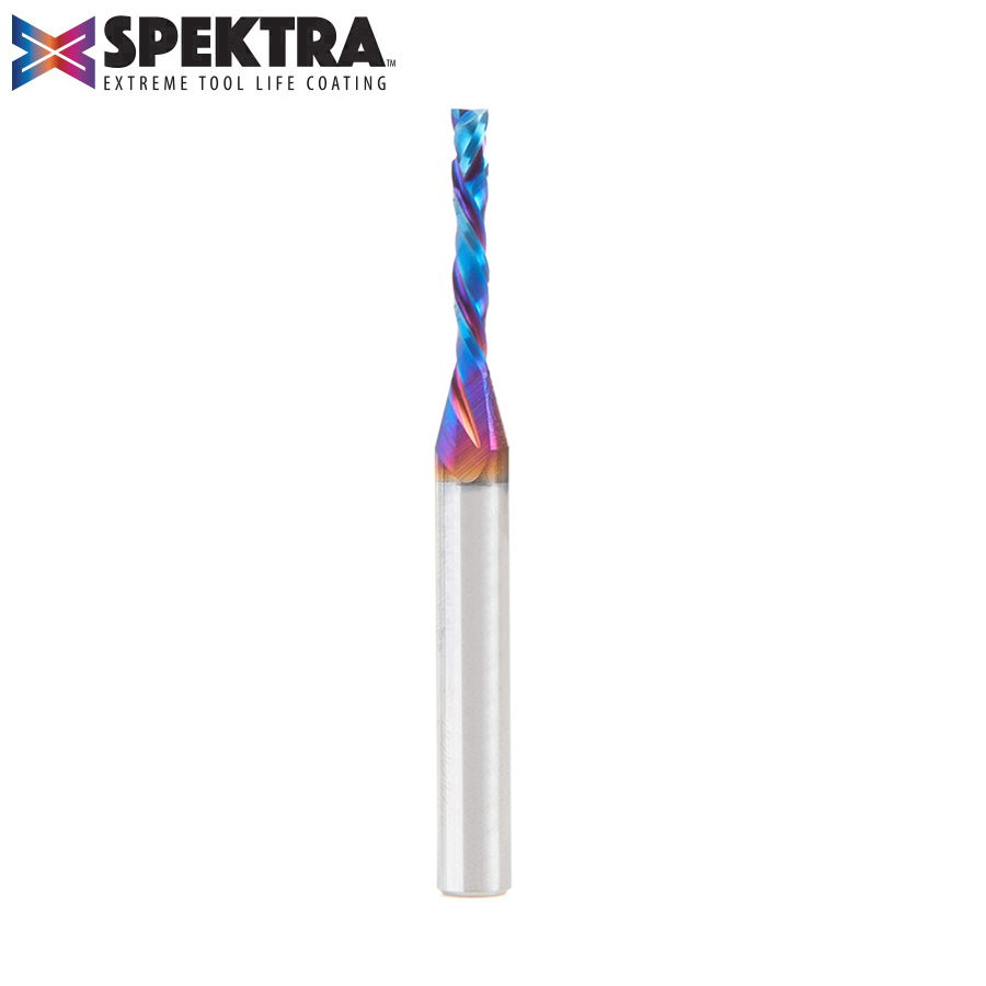Amana 46176 K Spektra Solid Carbide Compression Spiral Bit 1 8 Diameter Carbatec