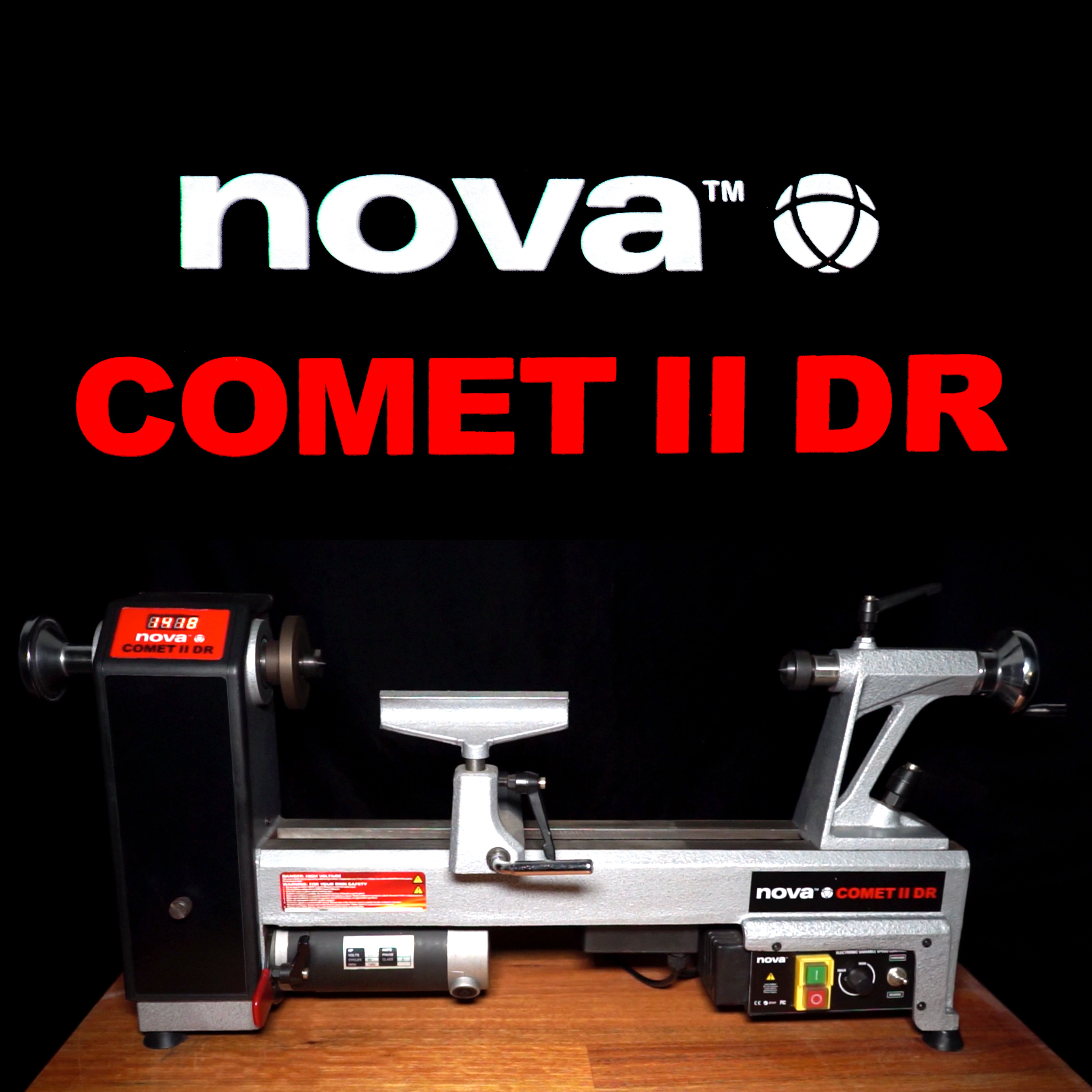 Nova Comet II DR Midi Lathe EVS With Digital Re
