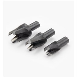 Veritas Imperial Snug Plug cutter Set - 3 pce