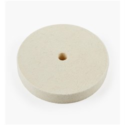 Lee Valley 6" Medium Flat Felt Wheel - 1" Wide