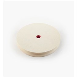 Lee Valley Shaped Felt Wheel - 22mm Wide