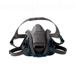 3M 6500QL (Quick Latch) Reusable Half Face Mask - Small