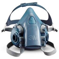 3M 7500 Series Half Face Piece Reusable Respirator - Medium