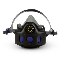 3M Secure Click Reusable Half Face Respiratory Mask - Medium