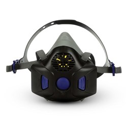 3M Secure Click Reusable Half Face Respiratory Mask - Large