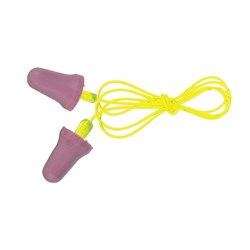 3M P2001 No-Touch Earplugs - Corded in Poly Bag