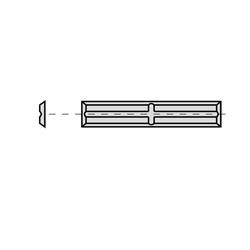 CMT Standard Indexable Knives with 4 Cutting Edges - 50mm x 5.5mm x 1.1mm