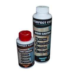 Perfect Cast 2 Part Resin and Hardener - Rigid - 750ml Kit