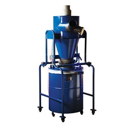 Carbatec In-Line Cyclone Separator with Mobile Stand