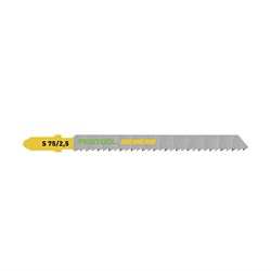 Festool Fine Cut Jigsaw Blade S 75mm x 2.5mm - 5 Pack