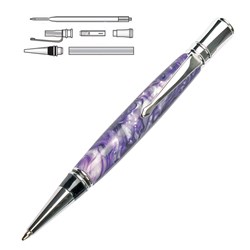 PSI Executive Chrome Twist Pen Kit