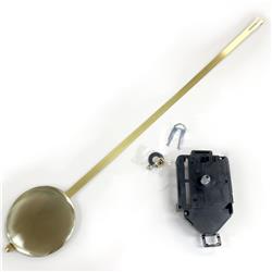 Carbatec Mini Pendulum Clock Movement - 6mm Shaft Length