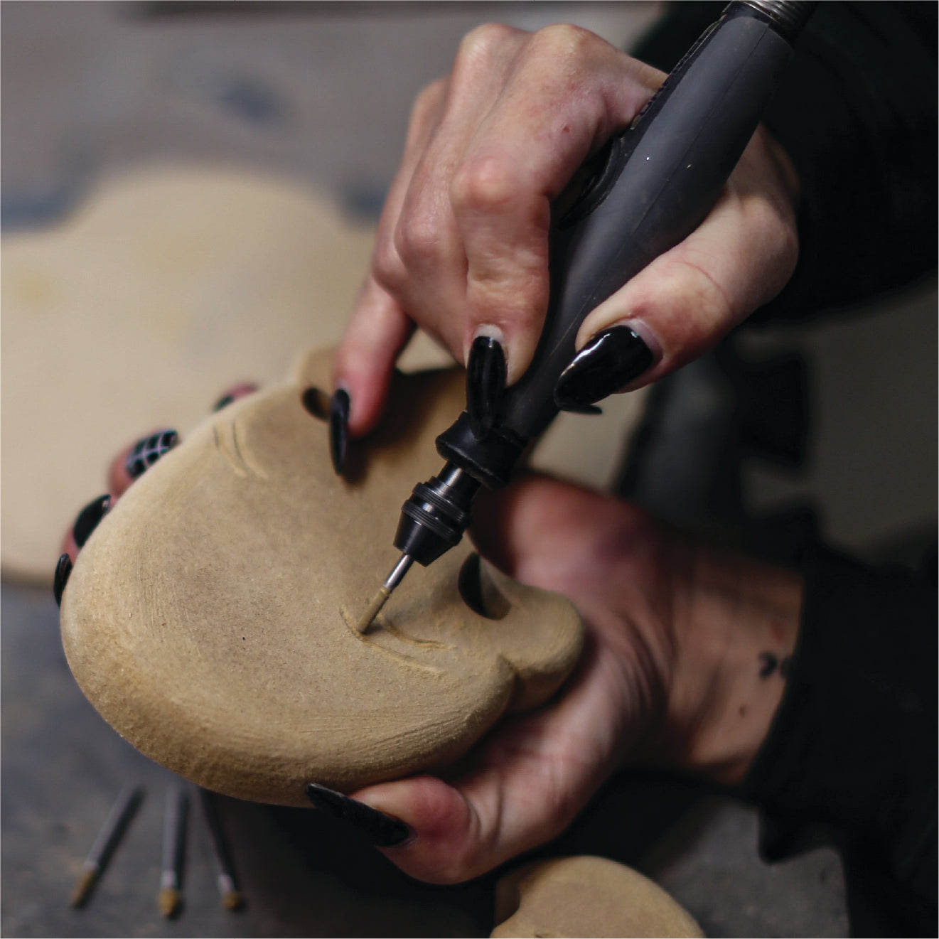 Kutzall 1/8" Shaft 4 Piece Fine Detail Burr Kit