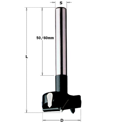 CMT Forstner Bit - 24mm - TCT