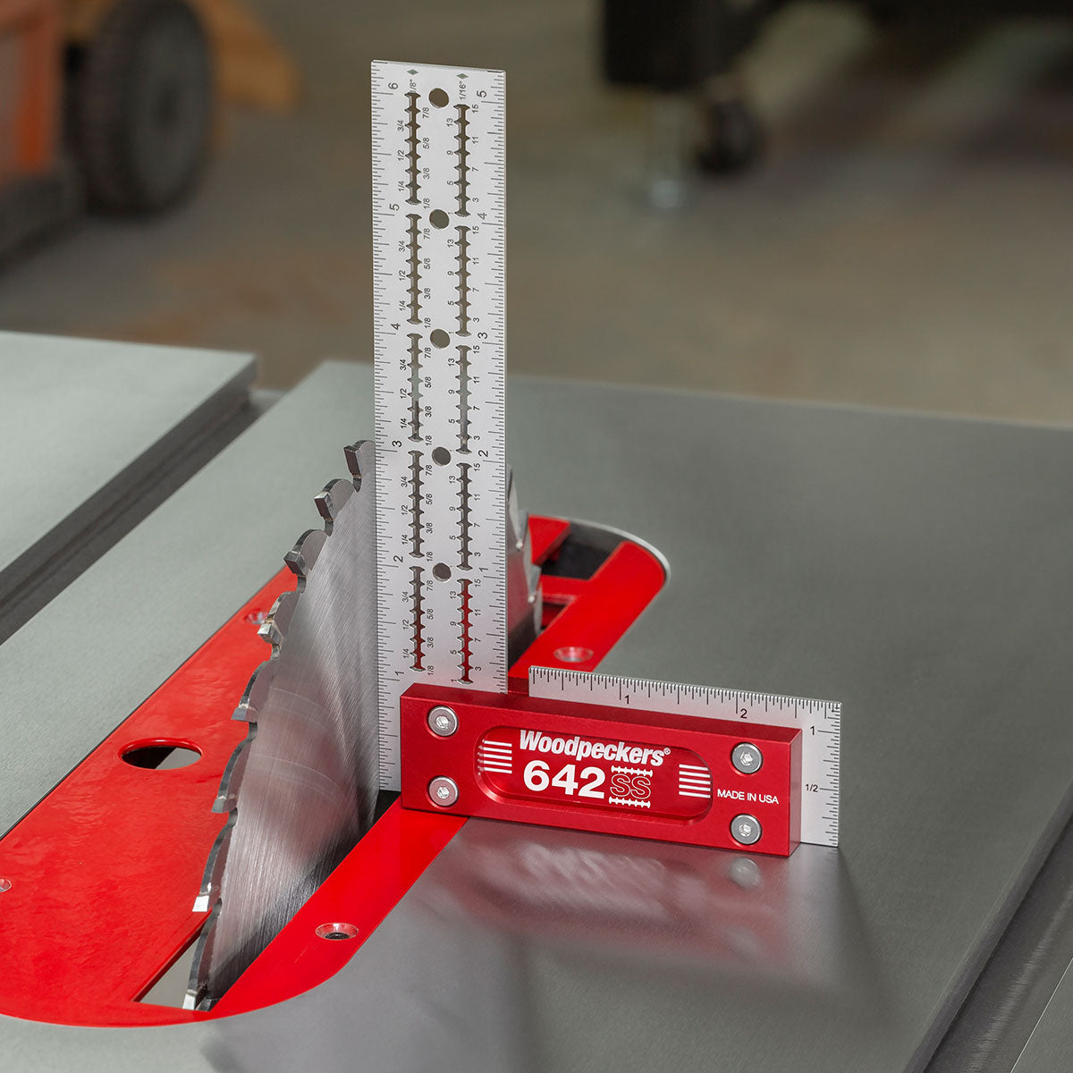 Woodpeckers Stainless Steel Square 150mm SSSQ-150-24