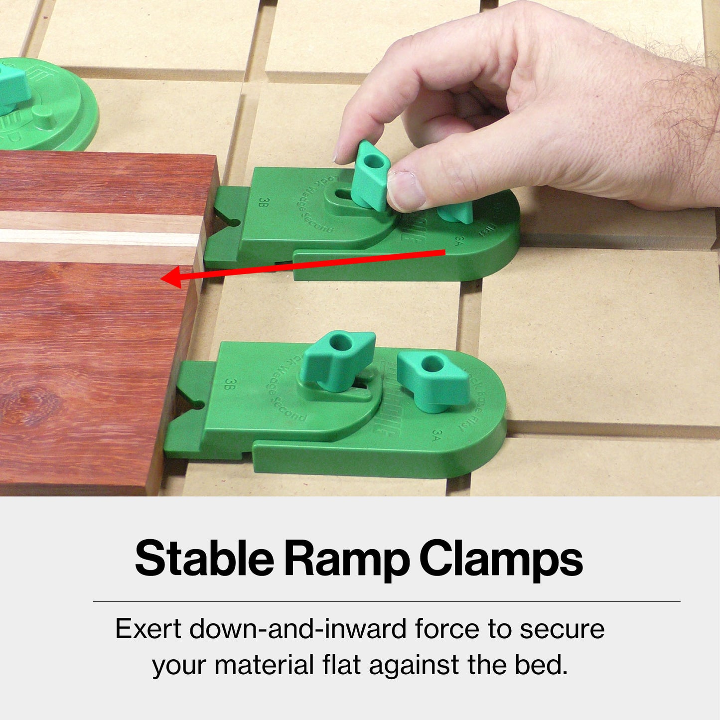 Microjig Matchfit CNC workholding kit