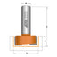 CMT Mortising Router Bit - 19mm Diameter 1/4" Shank