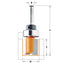 CMT Pattern Router Bit with Bearing - Short Series - 1/2" Diameter