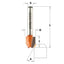 CMT Combination Trim Bit 0° and 22°