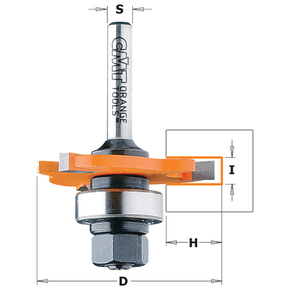 Chain Slot Cutter Buy CMT Slot Cutter with 1/4