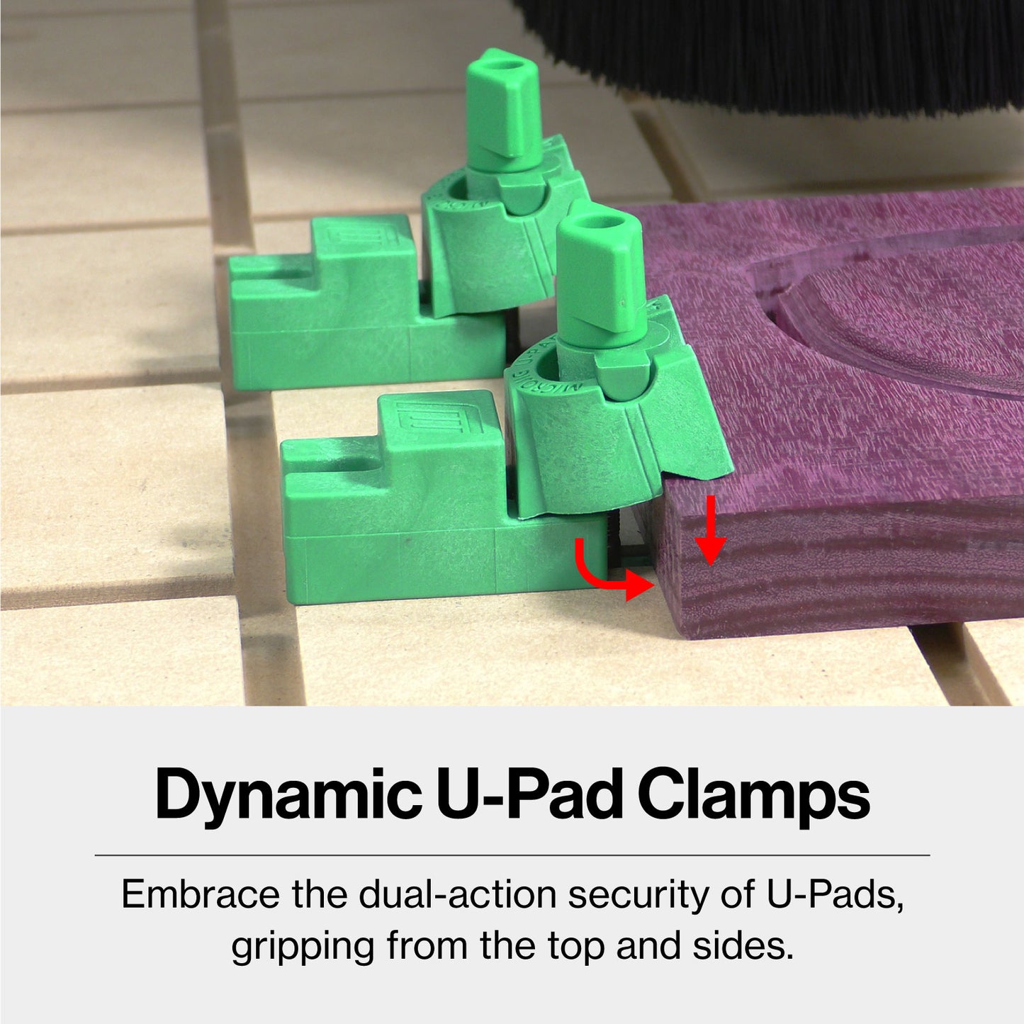 Microjig Matchfit CNC workholding kit