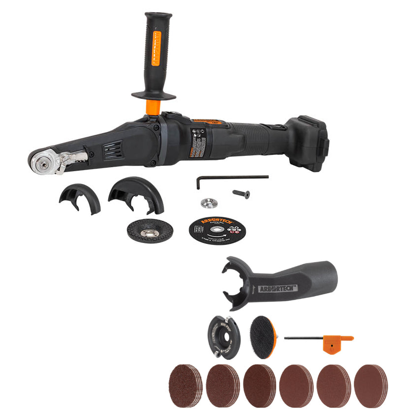 Arbortech Mini Grinder MG1000 Base Unit skin with woodworking pack