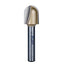Arden Round Nose Grooving Bit - 12.7mm Diameter 1/4" Shank