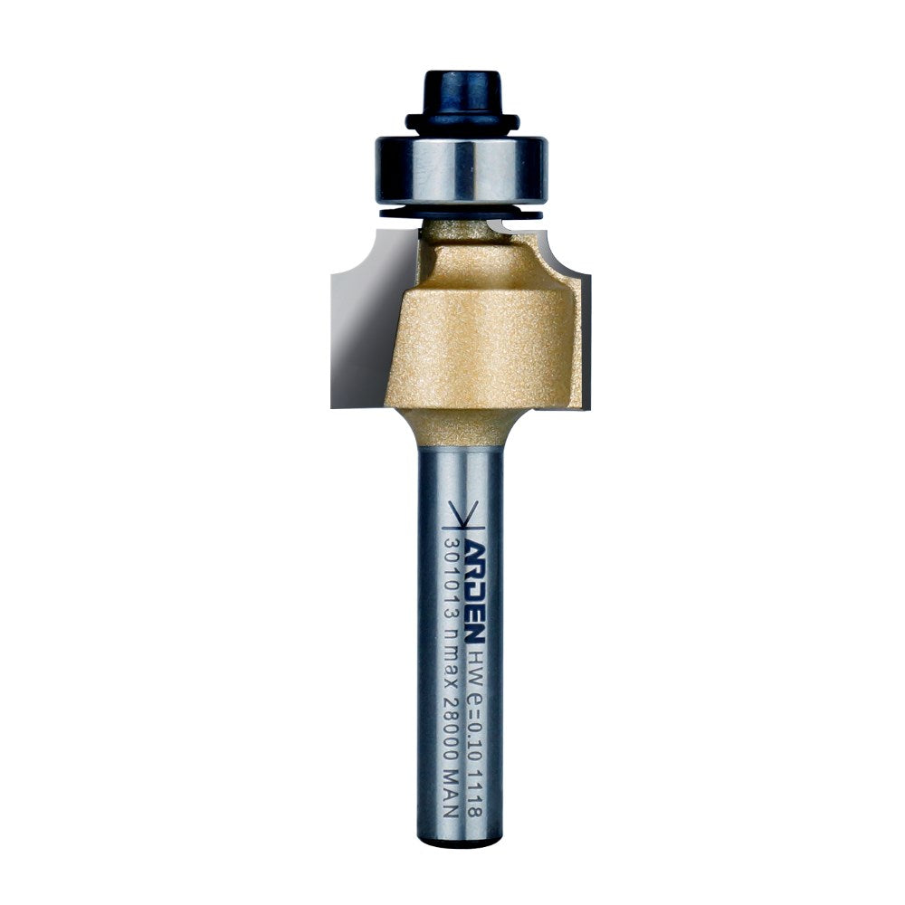 Buy Arden Round Over Bit with Bearing - 3.2mm Radius 12.7mm Cut Depth ...