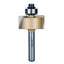 Arden Rebate Bit with Bearing 25.4mm Diameter, 1/4" Shank
