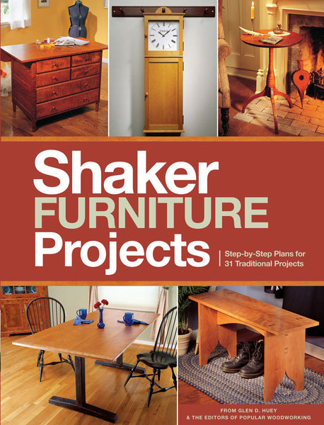 Buy Book - Popular Woodworking's Shaker Furniture Projects by