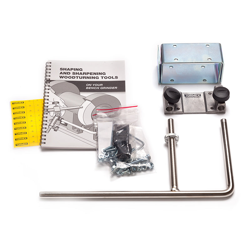 Tormek Bench Grinder Mounting Kit for using Tormek jigs on standard bench grinders.