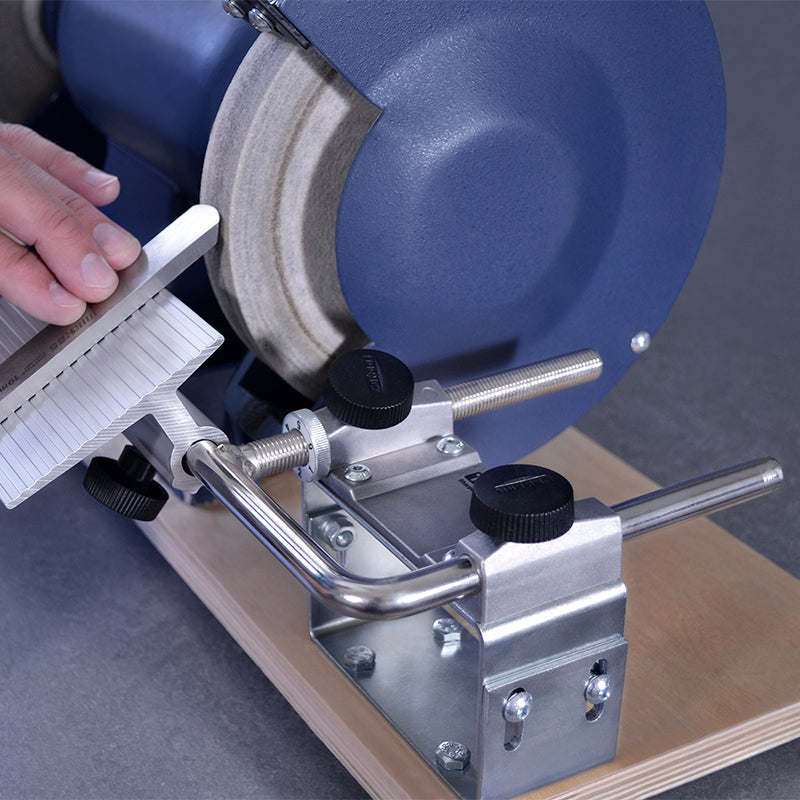 Tormek Bench Grinder Mounting Kit for using Tormek jigs on standard bench grinders.