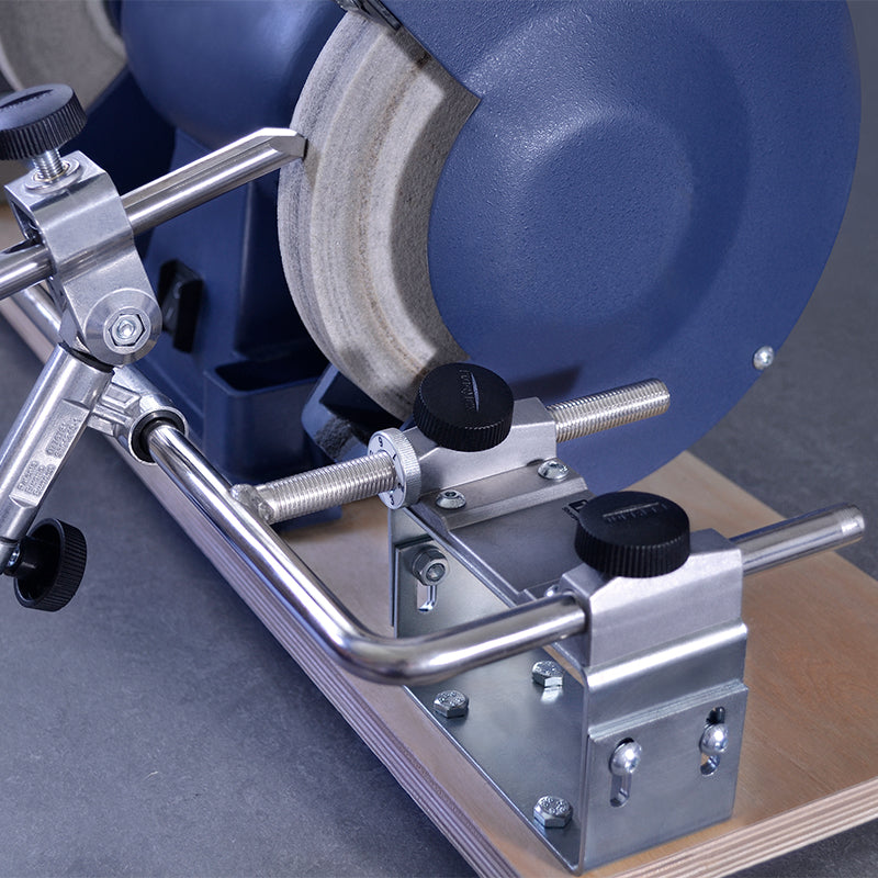 Tormek Bench Grinder Mounting Kit for using Tormek jigs on standard bench grinders.