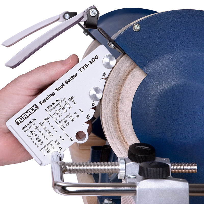 Tormek Bench Grinder Mounting Kit for using Tormek jigs on standard bench grinders.