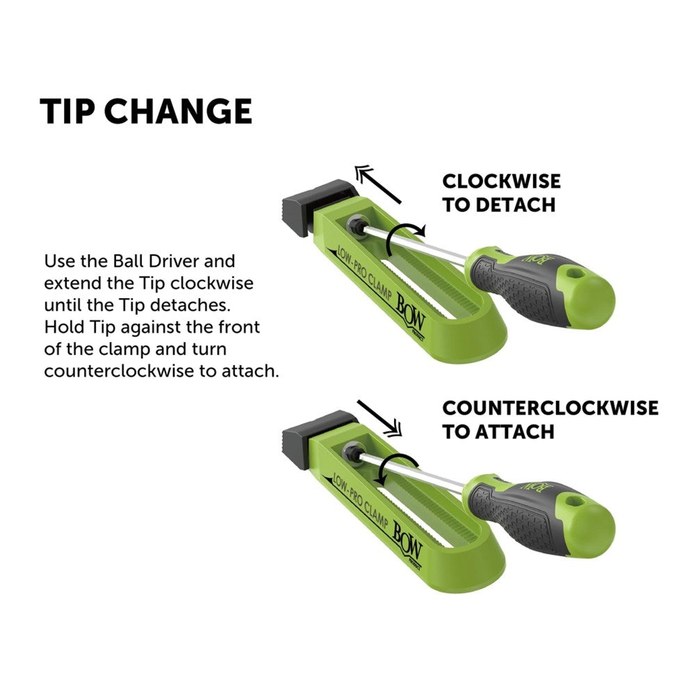 Bow Products Replacement EVA Tip Inserts to suit BOW-LPC1