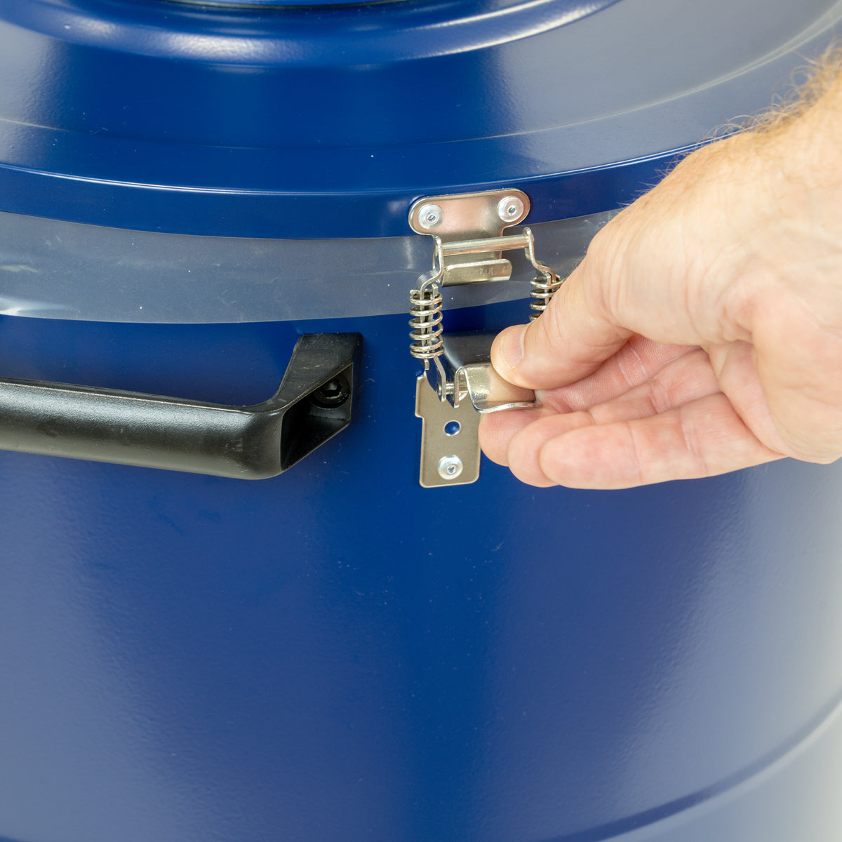 Carbatec Inline Dust Separator and Collection Drum