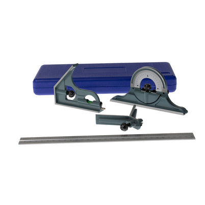 Carbatec Combination Square Set 300mm (4 Piece Set)