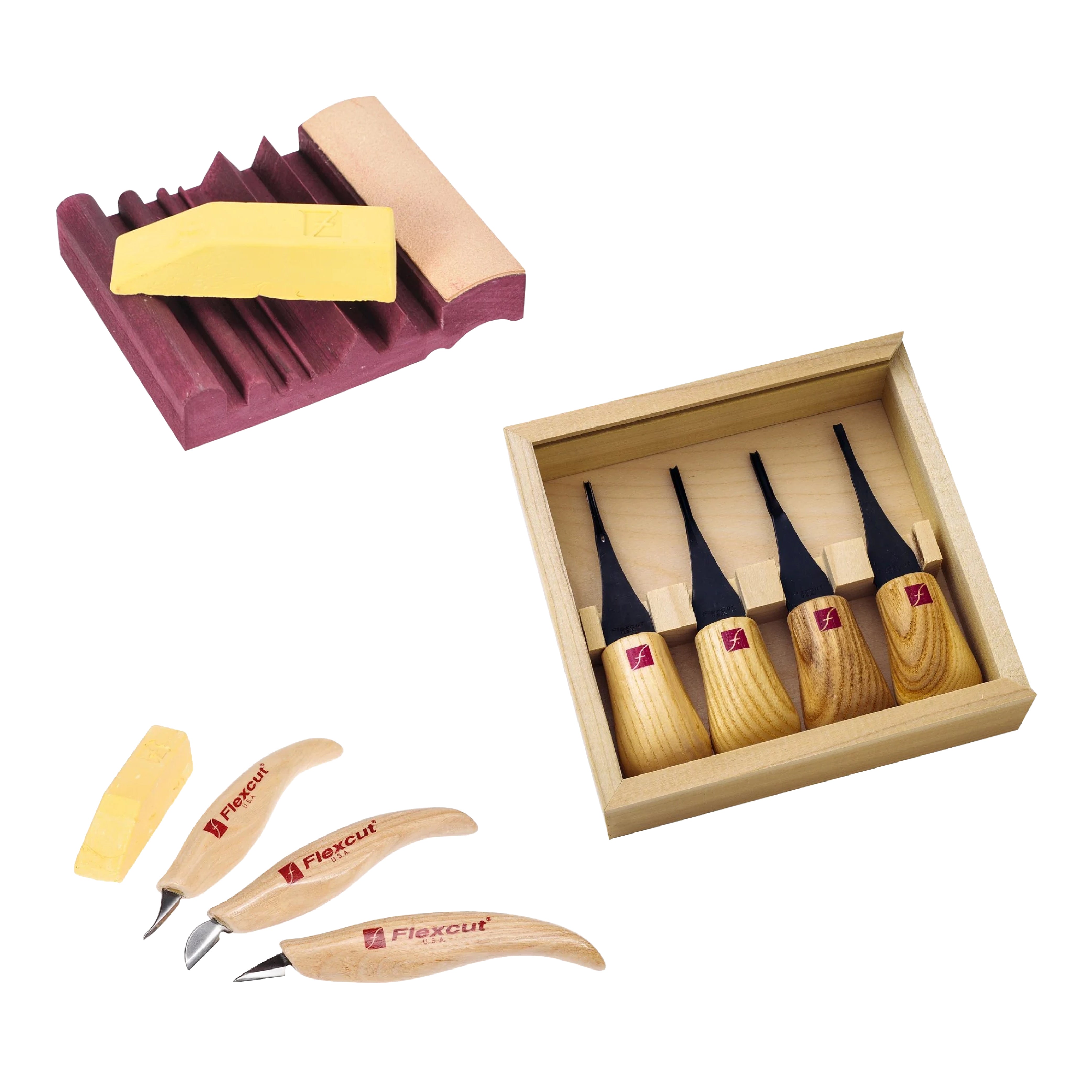 Flexcut Miniature Carving Bundle
