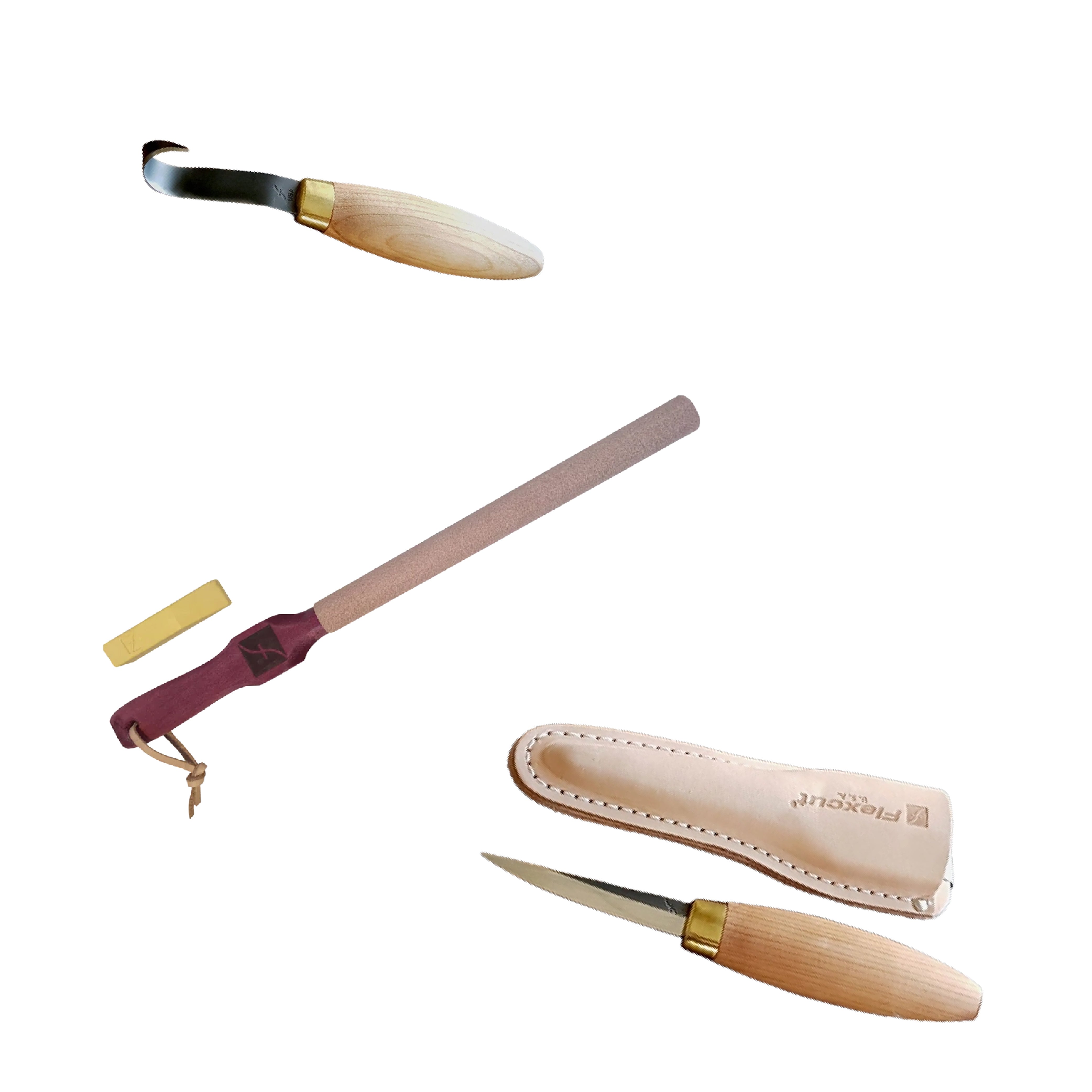 Flexcut Beginners Spoon Carving Bundle