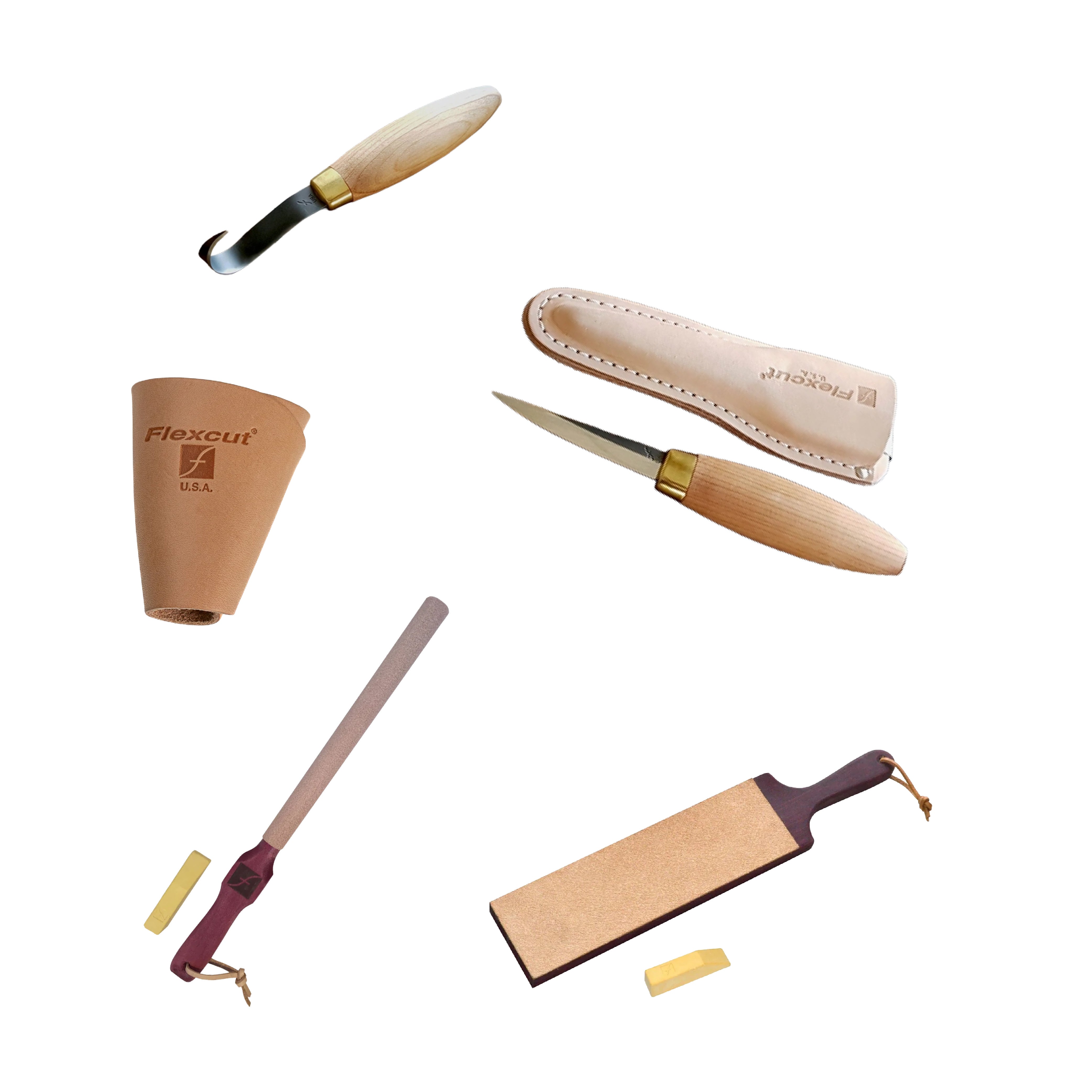 Flexcut Deluxe Spoon Carving Bundle
