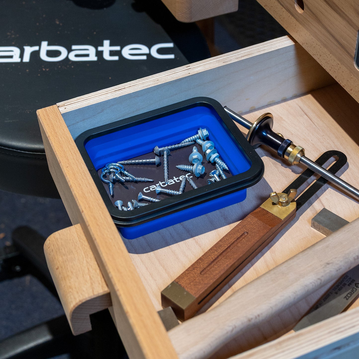 Carbatec Collapsible Magnetic Tray