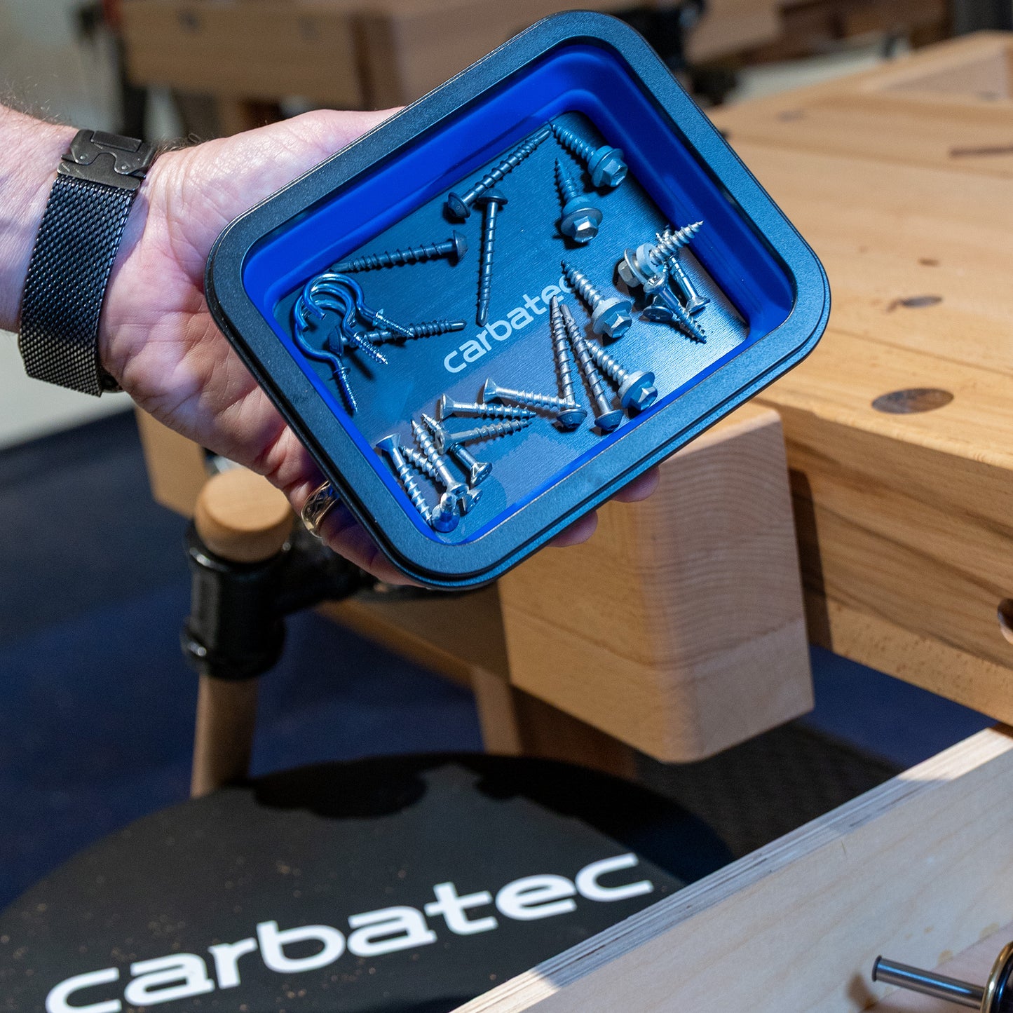 Carbatec Collapsible Magnetic Tray