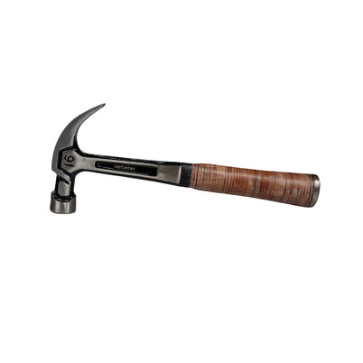 Carbatec 16oz Claw Hammer with Leather Grip