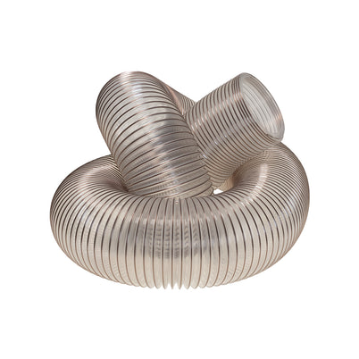 Carbatec TPU Flex Dust Hose Copper Helix 5" x 3m