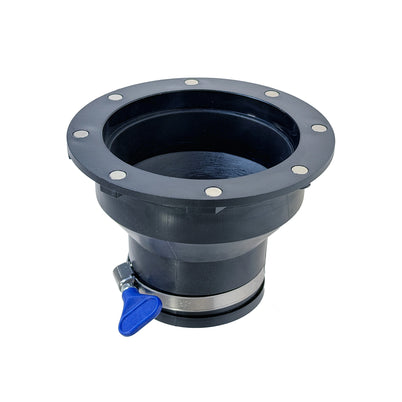 CARBATEC Rubber Fitting Magnetic Dust Connector 63mm Magnet Side