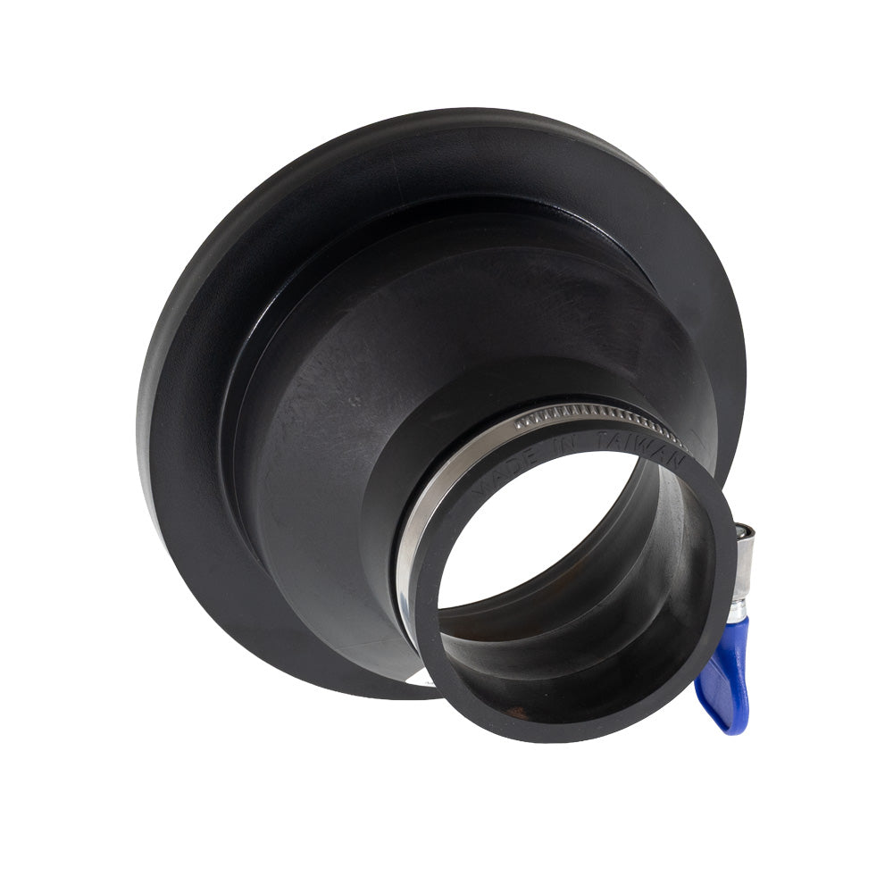 Carbatec 65mm Magnetic Rubber Fitting Dust Connector