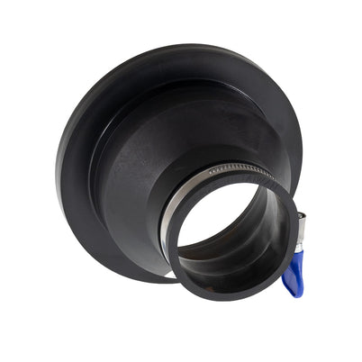 Carbatec 65mm Magnetic Rubber Fitting Dust Connector