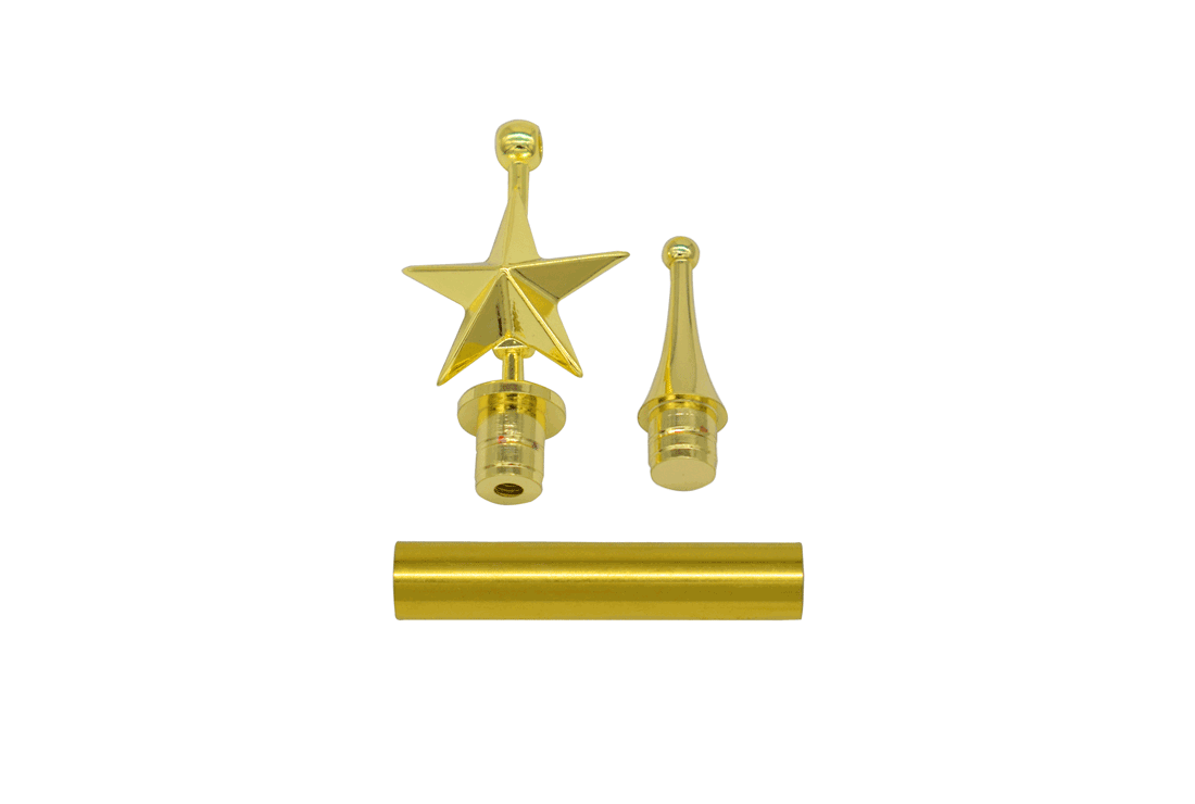 Carbatec Gold Star Ornament Decoration Kits