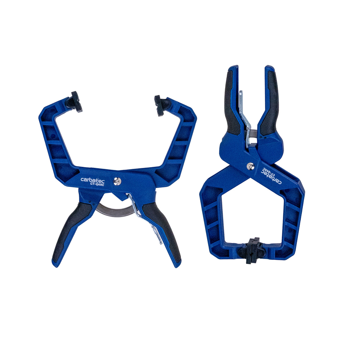 Carbatec 2 Pack Quick Action Ratchet Hand Clamp