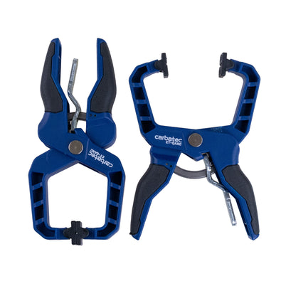 Carbatec 2 Pack Quick Action Ratchet Hand Clamp